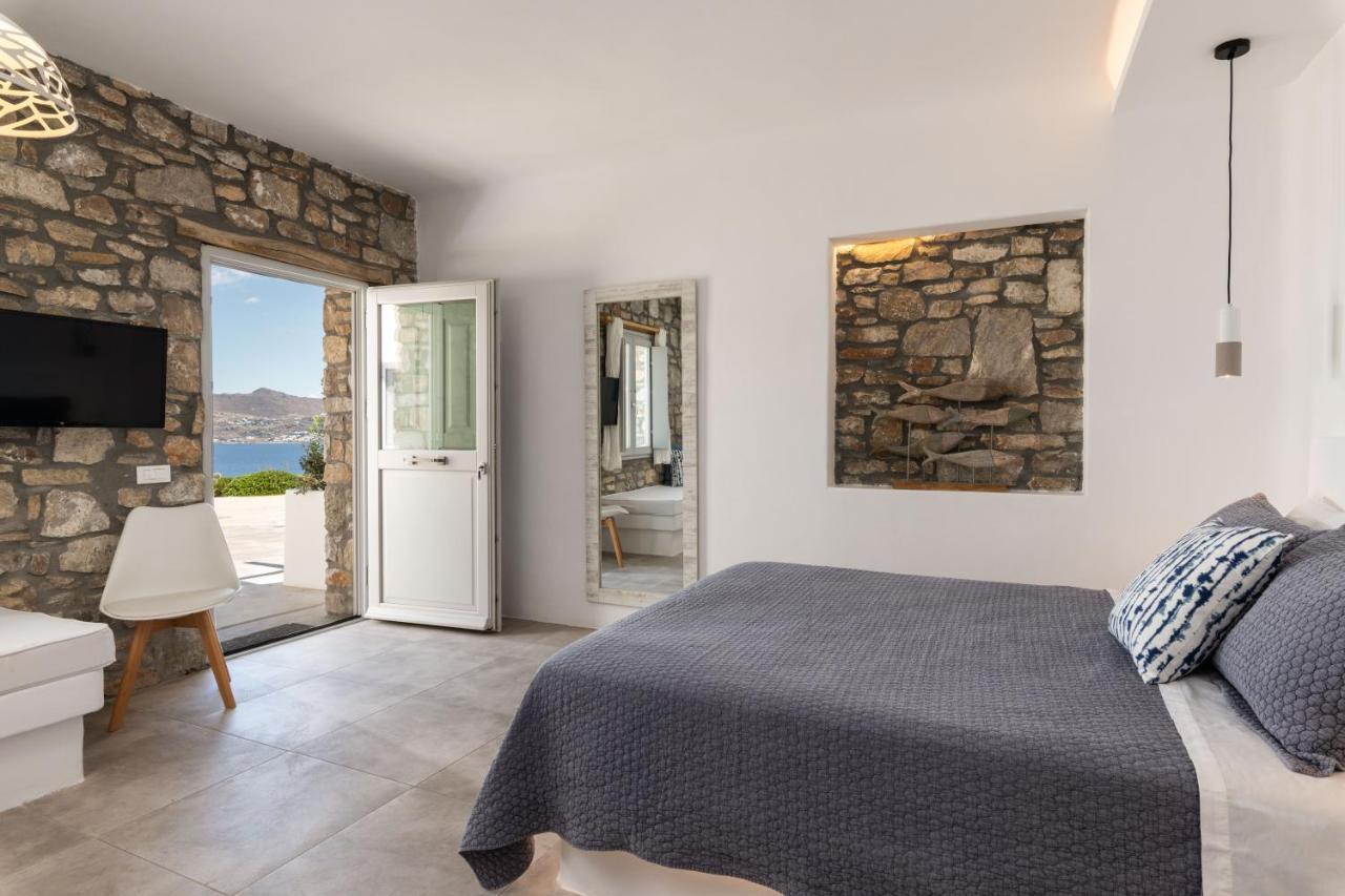Aegean View Apartments Mykonos Agios Ioannis Diakoftis المظهر الخارجي الصورة