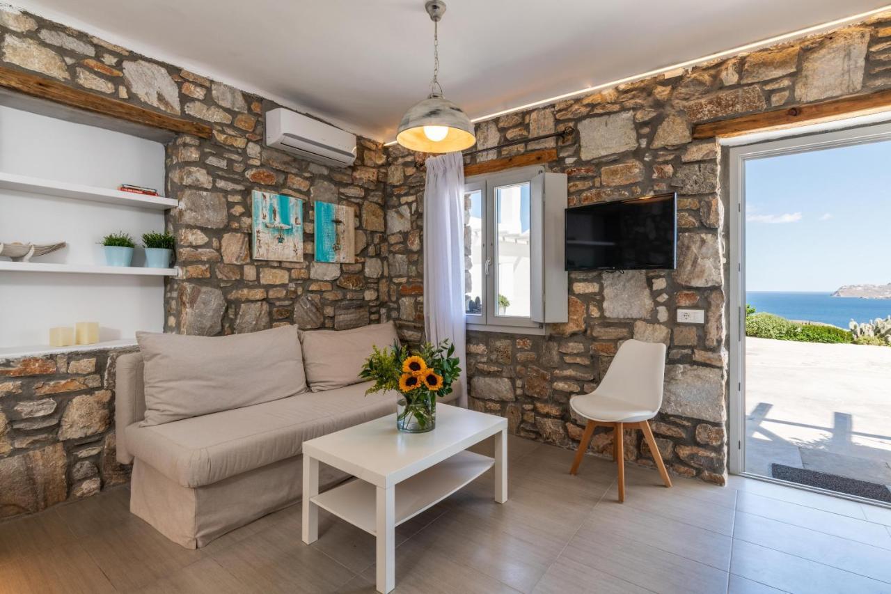 Aegean View Apartments Mykonos Agios Ioannis Diakoftis المظهر الخارجي الصورة